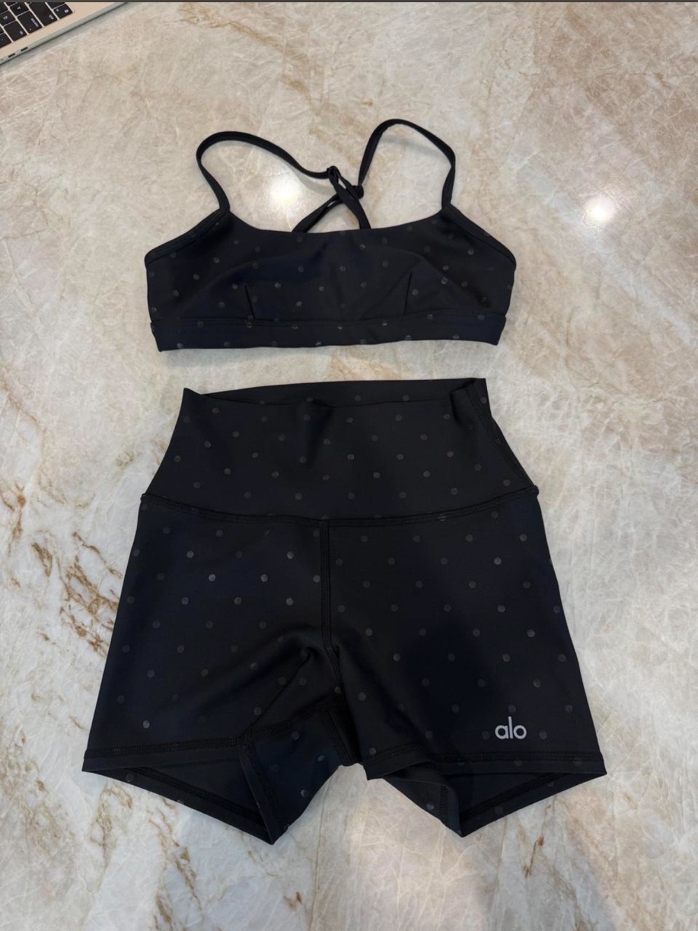 ALO Yoga Polka Dot Set